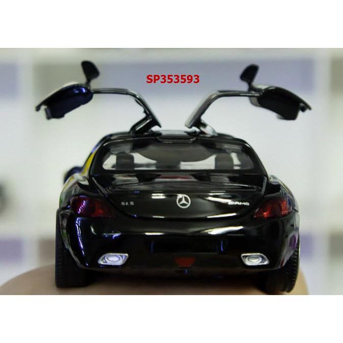 Hộp xe hơi mô hình MZ MERCEDE BENZ SLS 1:32 AMG, 25016C - SP353593
