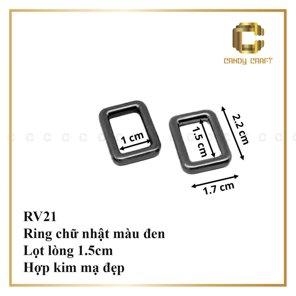 Khoen vuông màu đen