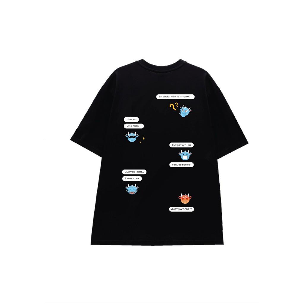 ÁO THUN OTIS CLUB EMOJI ĐEN