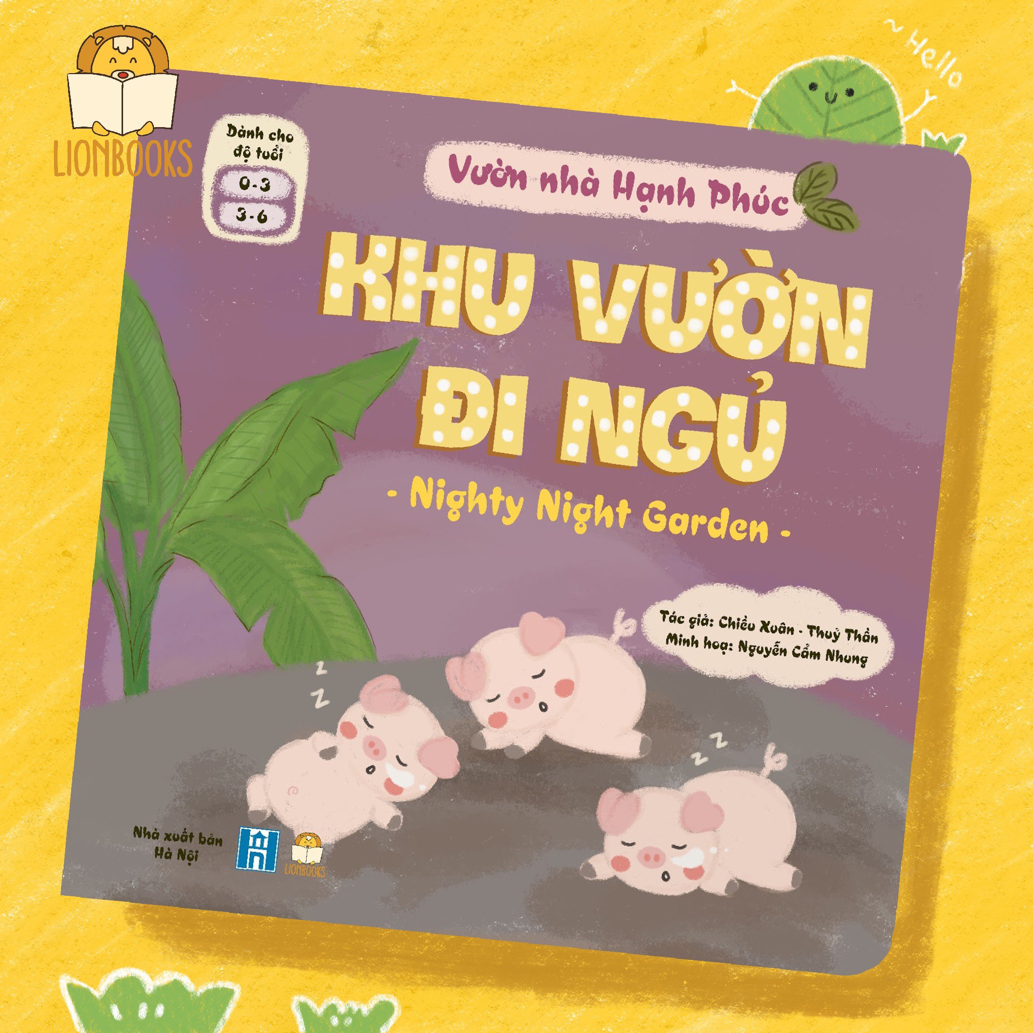 Set 3 Cuốn Vườn Nhà Hạnh Phúc - Truyện Tranh Tư Duy Cho Bé 0-3 4-5-6 Tuổi Phát Triển Tư Duy )