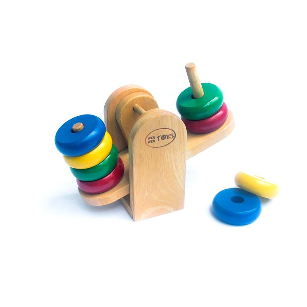 Đồ chơi gỗ Cân bập bênh | Winwintoys 61072 | Phát triển tư duy và sự khéo léo | Đạt chứng nhận CE và CR