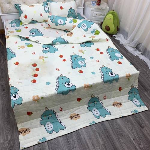 Bộ Chăn Ga Gối Poly Hè Thu