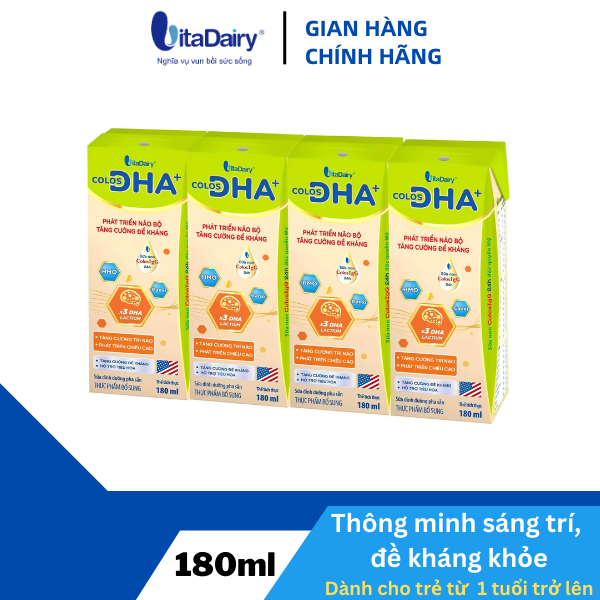 SBPS Colos DHA+ 180ml ( thùng 48 hộp )