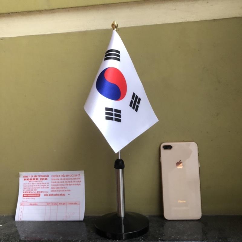 Cờ để bàn Hàn Quốc 14x21cm