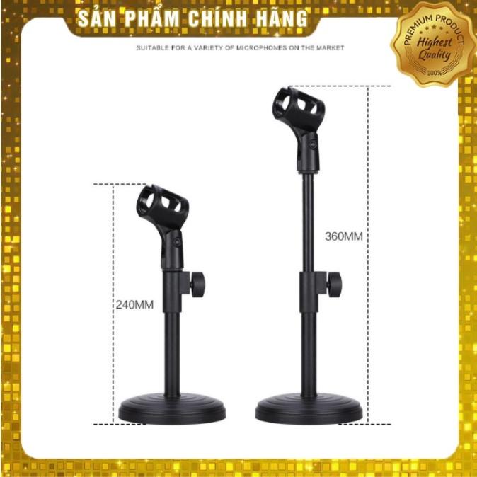 Chân Đế Micro Đứng Để Bàn Microphone Stand