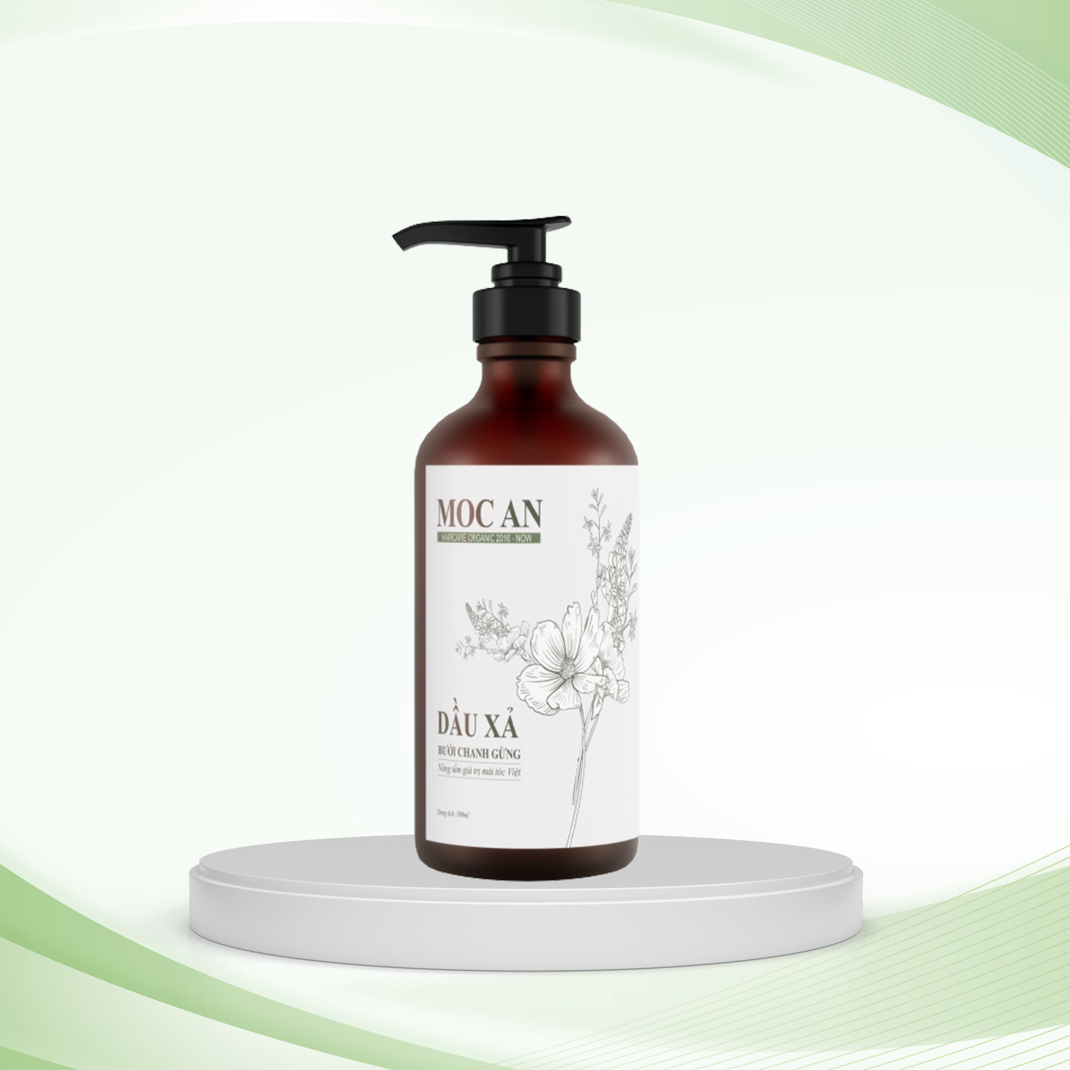 Dầu Xả Chanh Gừng Mộc Ân Haircare