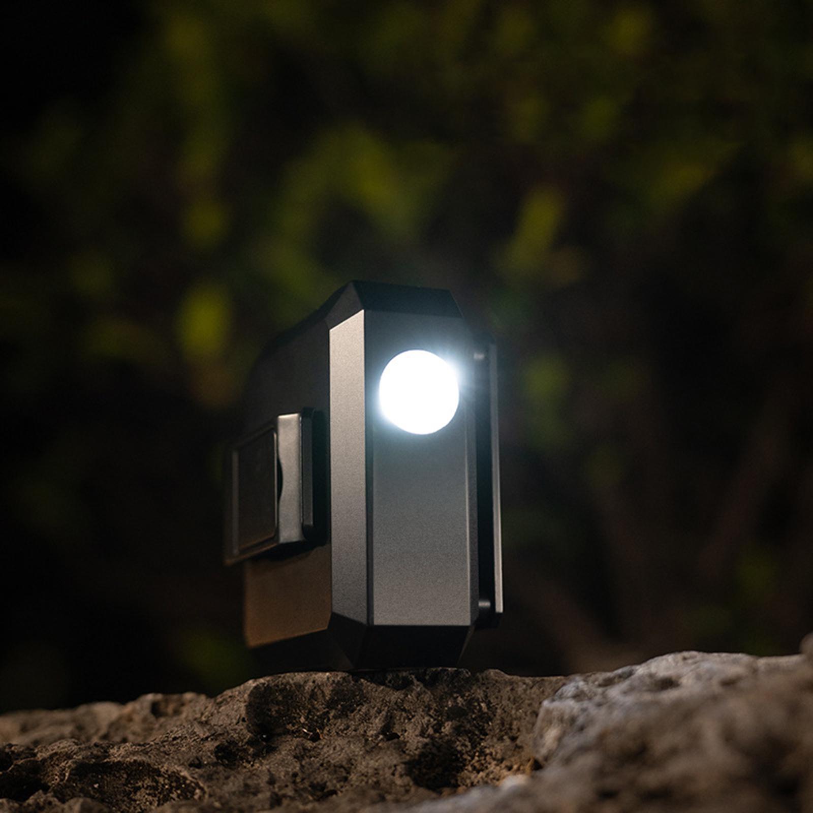 Portable Waist Fan USB Output Ports Wearable Fan with Lanyard Black