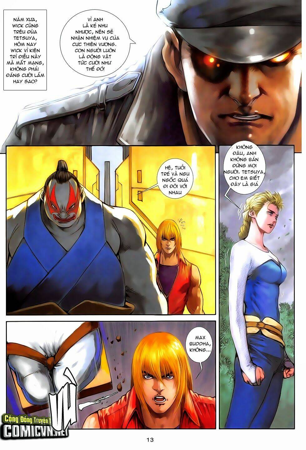 ba động quyền z hadouken zero chapter 14 13