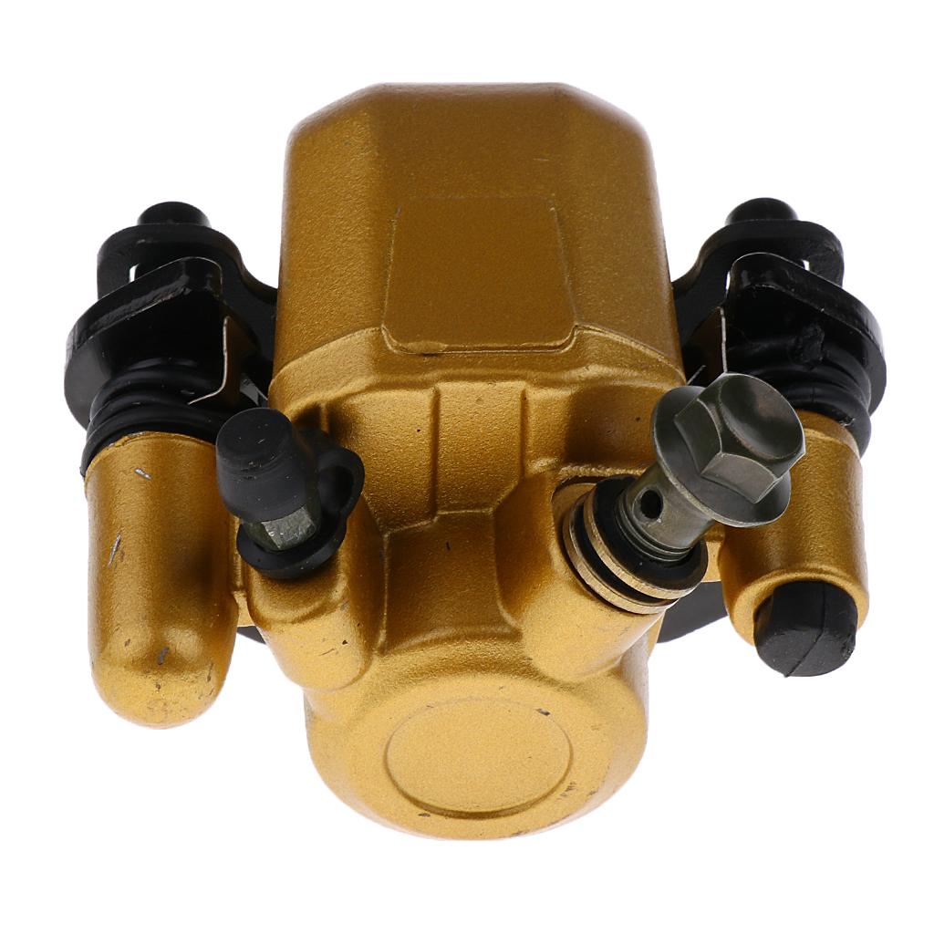 2xBrake Pump Calipers Front Disc Brake Pump Set in Gold for ATV Motorcycle