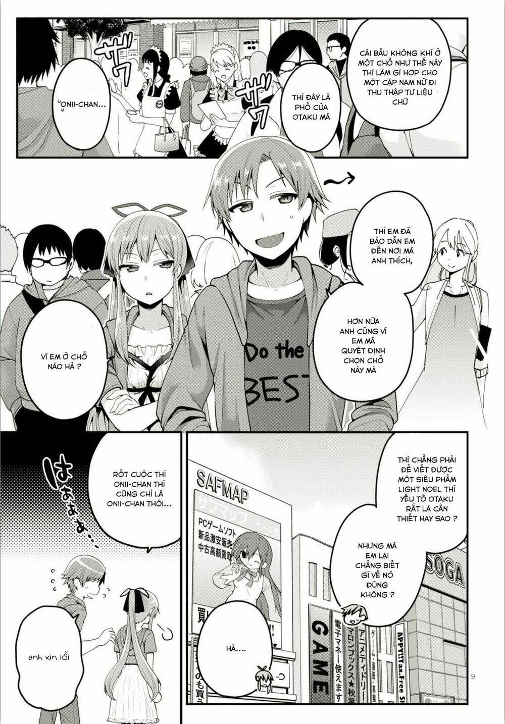 em gái tôi là một tiểu thuyết gia chapter 5 12