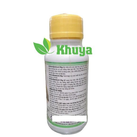 Phân bón lá Growmore AminoQuelant Mg 100ml Cung cấp Magiê