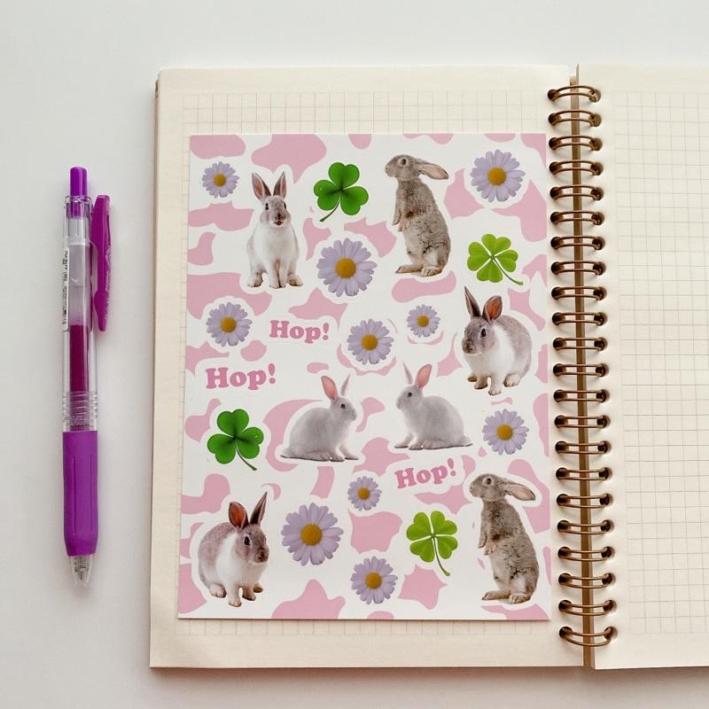 Tấm sticker INS style retro cổ điển