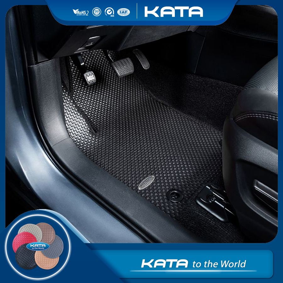 Thảm Lót Sàn Ô Tô KATA  Cho Xe Honda CRV  - Hàng Chính Hãng không mùi, không ẩm mốc, khít sàn, dễ vệ sinh