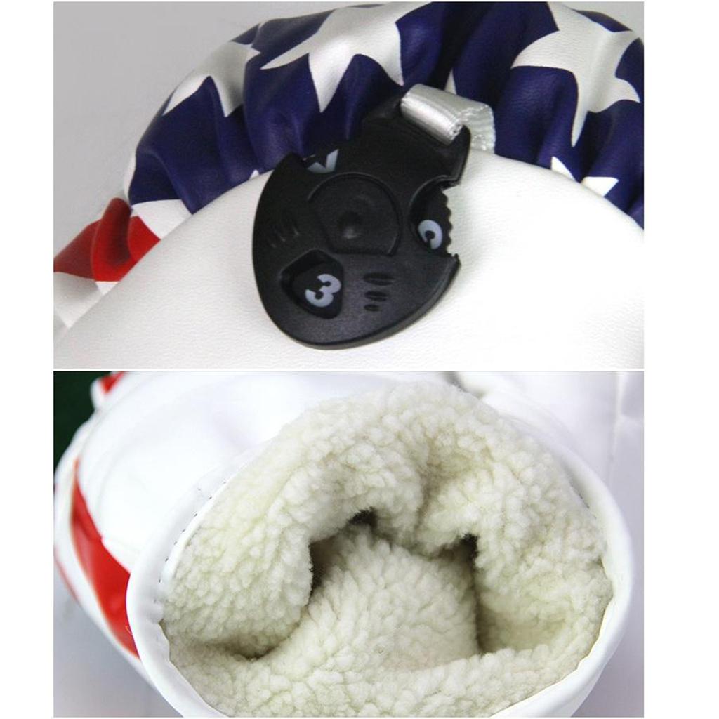 Premium Waterproof No. 1 Golf Club Headcover 460cc Driver Cover Sleeve Guard