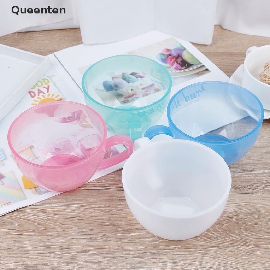 Queenten Colourful Plastic Kitchen Mixing Bowl for Baking &amp; Cooking 4 Colours QT