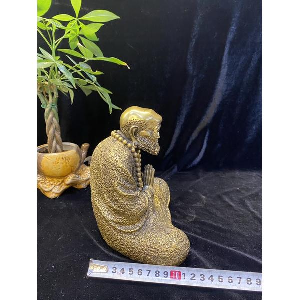 TƯỢNG ĐỒNG ĐẠT MA SƯ TỔ NGỒI
