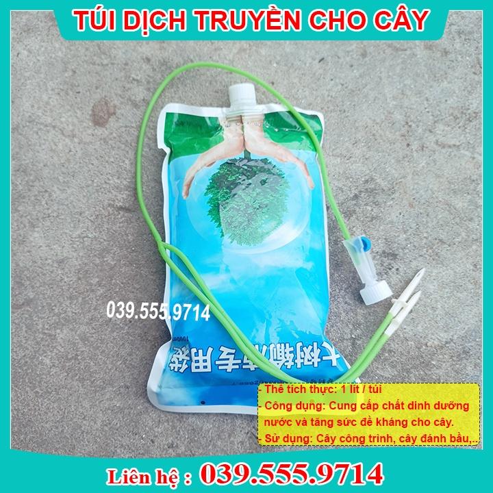 DỊCH TRUYỀN XANH TÚI 1LIT CUNG CẤP CHẤT DINH DƯỠNG VÀ KHOÁNG CHẤT CHO CÂY