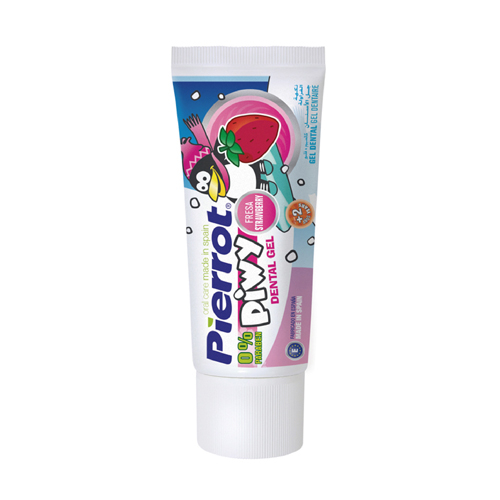Gel đánh răng trẻ em Pierrot Piwy hương dâu tây 30ML