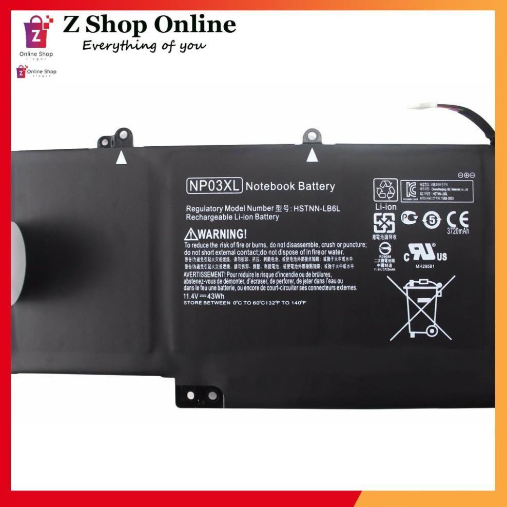 Pin Battey Dùng Cho HP Pavilion X360 13-A 15-u NP03XL Originals