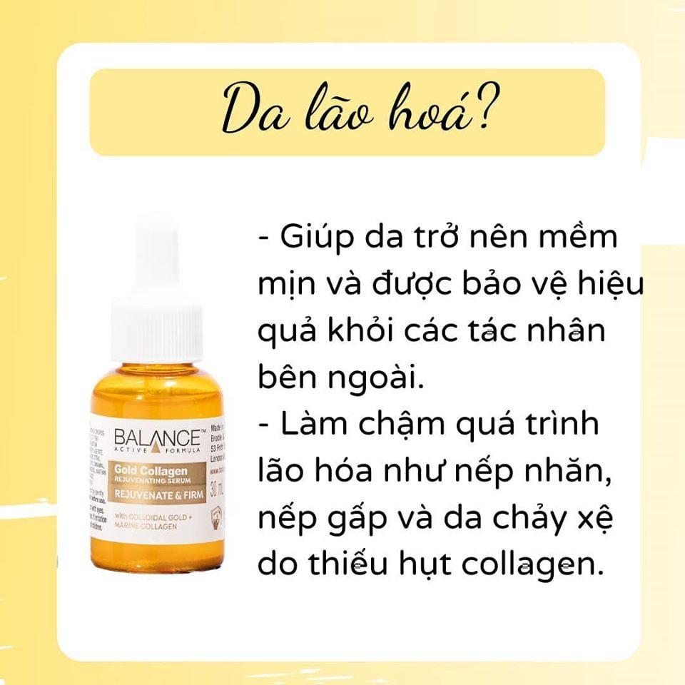 Serum Dưỡng Trắng, Cấp Nước, Bổ Sung Collagen, Phục Hồi Da, Ngừa Lão Hóa Balance 30ml