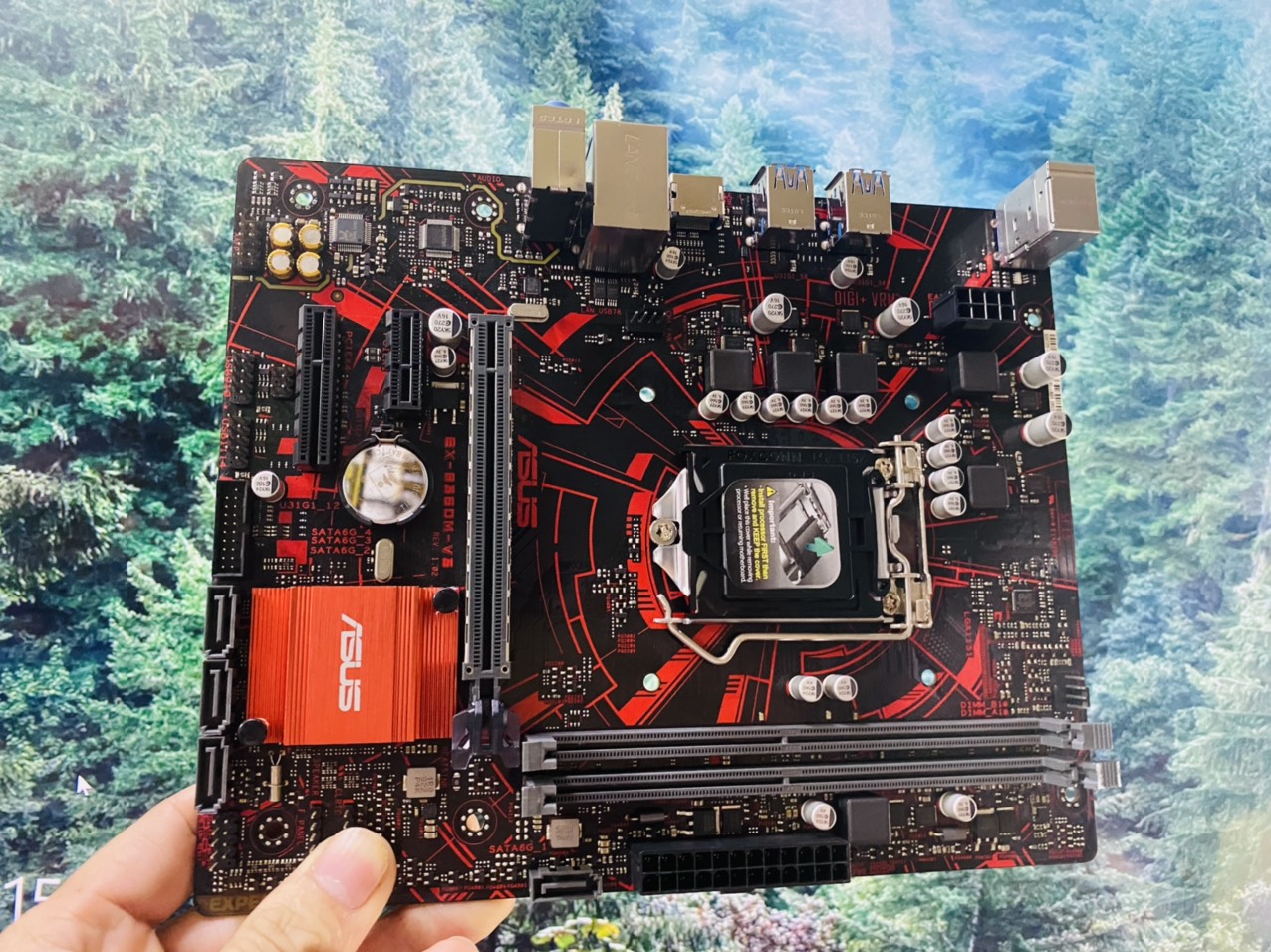 Bo Mạch Chủ (Mainboard) Asus EX-B360M-V3 (HÀNG CHÍNH HÃNG)