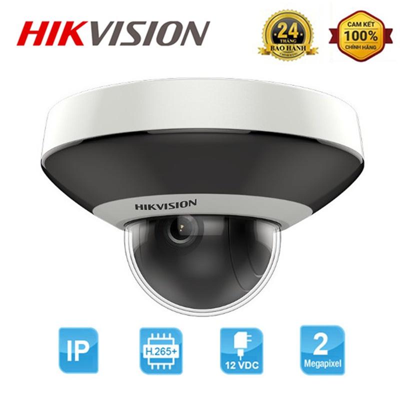 Camera IP quay quét Hikvision DS-2DE1A200W-DE3 Chuẩn Full HD,Zoom:16X,POE&amp;amp;12VDC,3D DNR, ICR,H.265+ - Hàng Chính Hãng