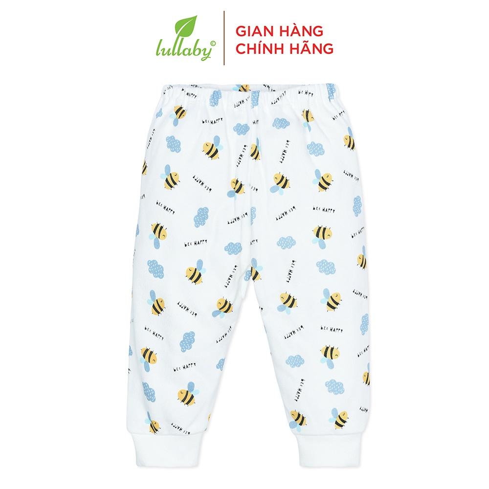 LULLABY - Quần dài đáp đũng bo gấu bé trai - NH674P