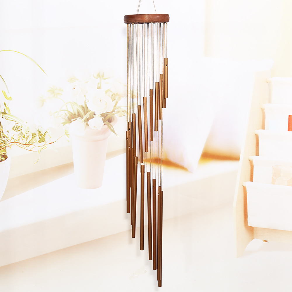 Chuông gió phong thủy 18 thanh xoắn ốc size lớn 90 cm