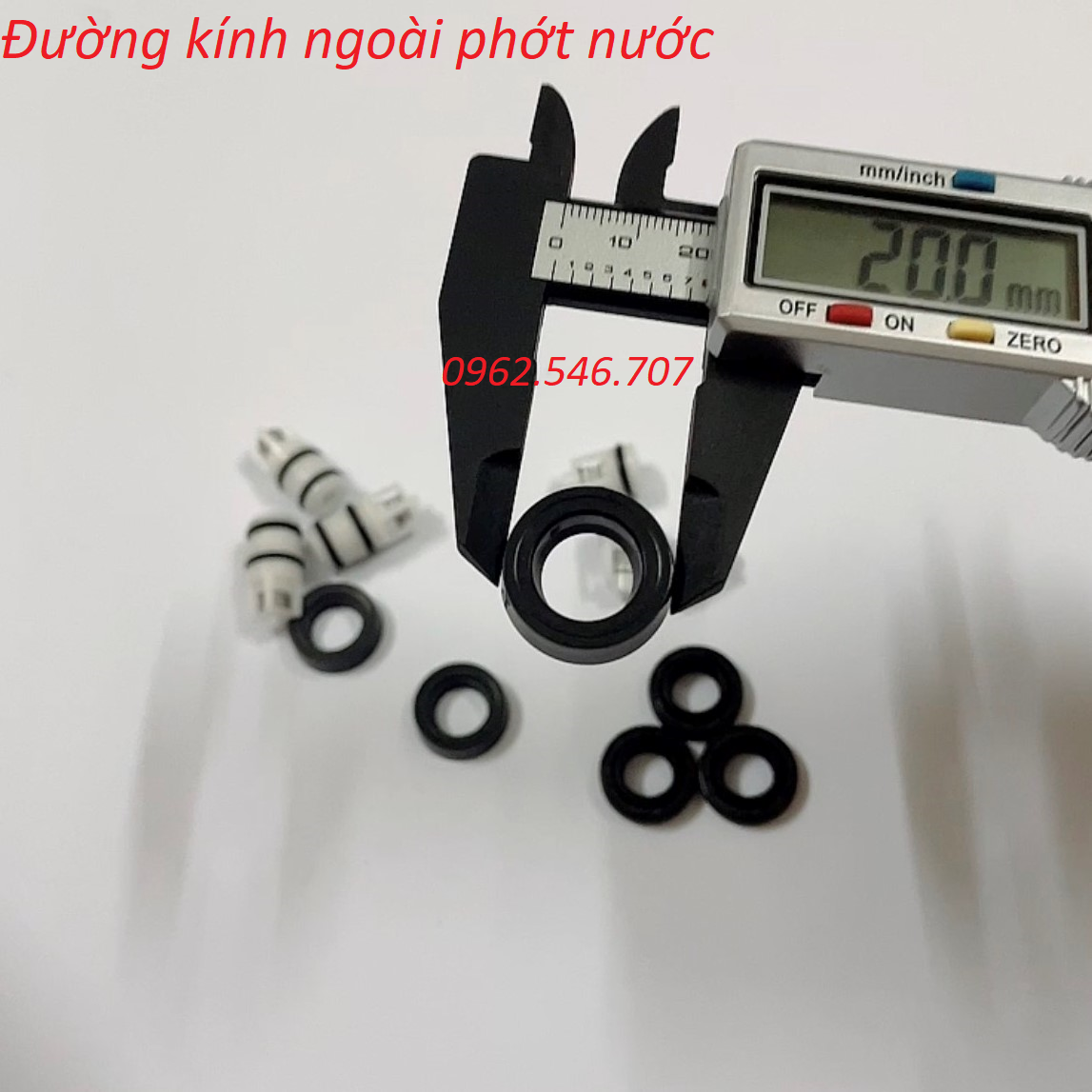 BỘ 6 PHỚT MÁY RỬA XE MINI CAO ÁP DÙNG PHỚT 12-20