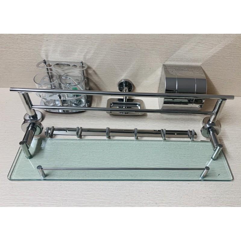 Phụ kiện inox 304 xịn 6 món , phụ kiện 6 món sus 304