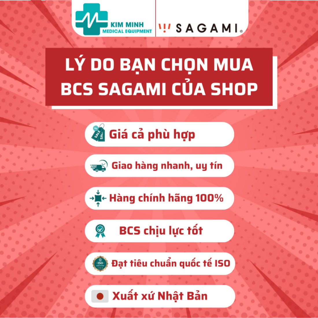 Bao cao su Sagami Dotty G Mint Feel Long gai nhỏ hộp 10 chiếc (BCS Sagami Feel Long)