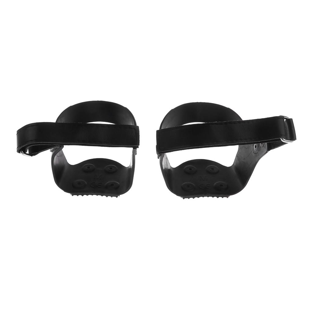 Reflective Ice Snow Shoe Boot Grips Crampon Traction  Cleats