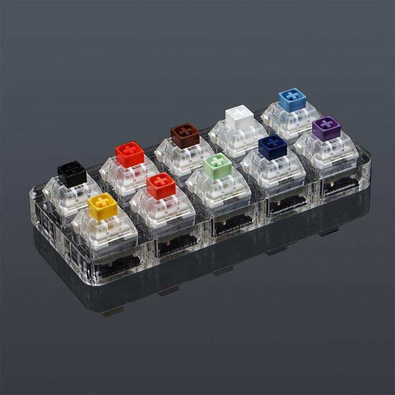 HSV 10 Key Caps Translucent Keycaps Testing Tool Kailh Box Switches Keyboard Tester