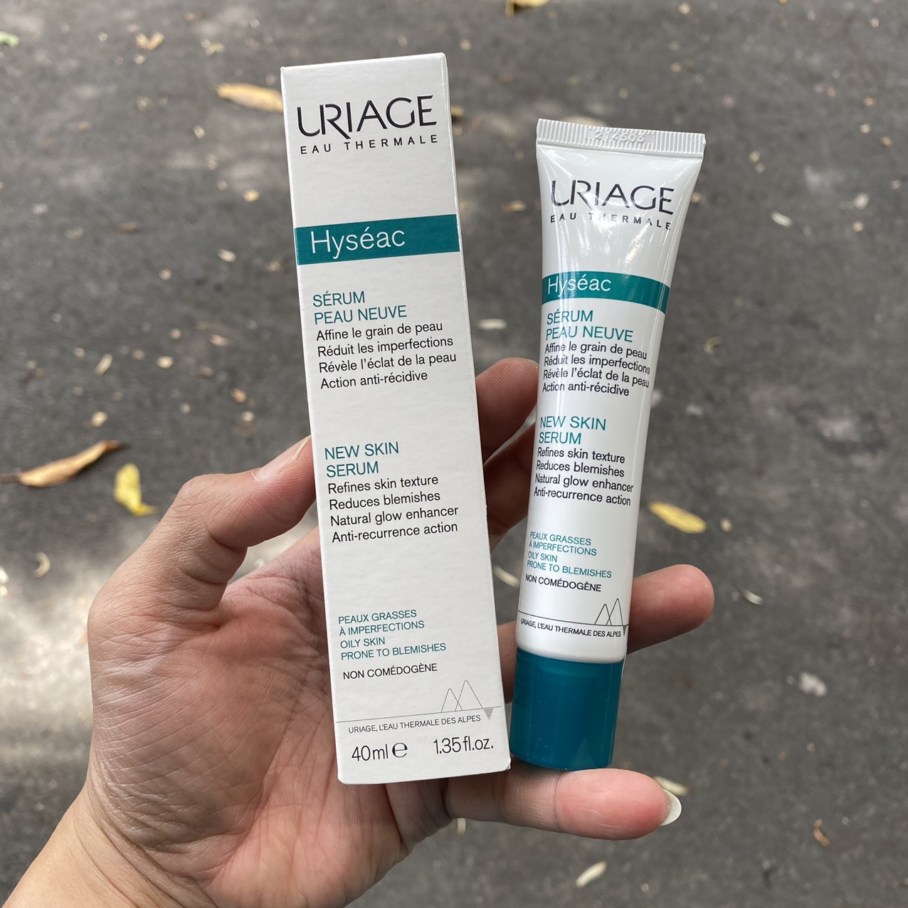 Serum giảm mụn Uriage Hyseac Serum Peau Neuve 40ml - kiểm soát dầu nhờn