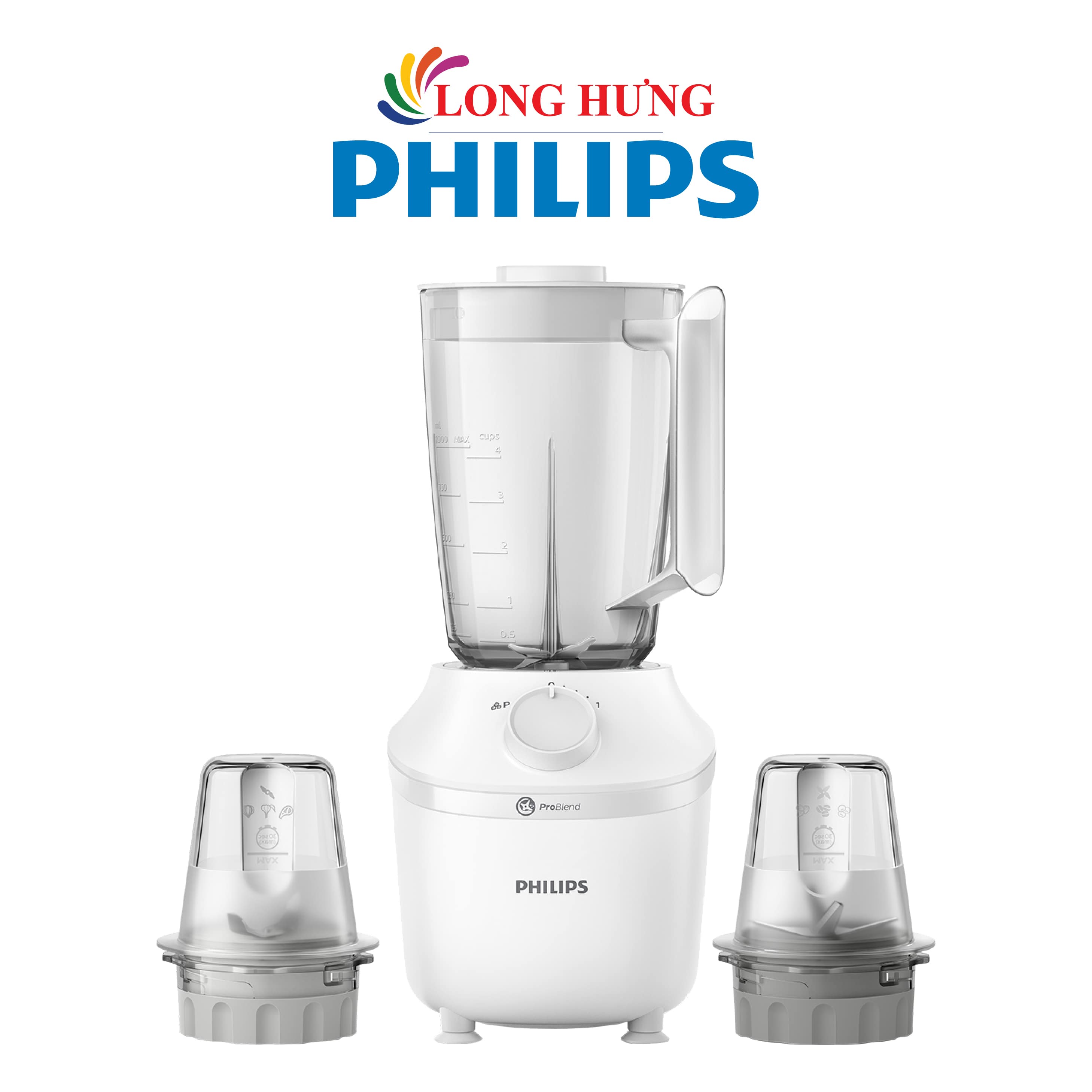 Máy xay sinh tố Philips HR2041/30 - Hàng chính hãng