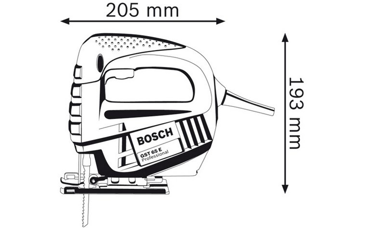 Máy Cưa Lọng Bosch GST 65E