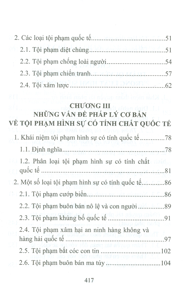 Luật Hình Sự Quốc Tế (Sách chuyên khảo)