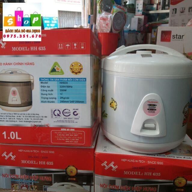 Nồi cơm điện HIỆP HƯNG 1.0 lít - Hàng chính hãng