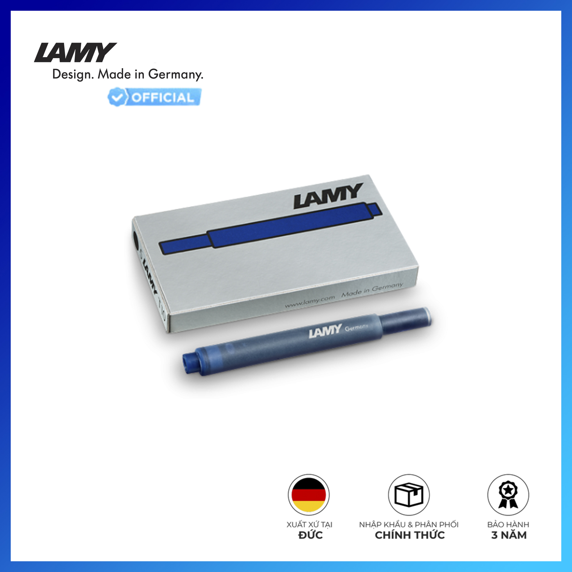 Ống Mực Cao Cấp Lamy T10 - Xanh Đen - 1610655
