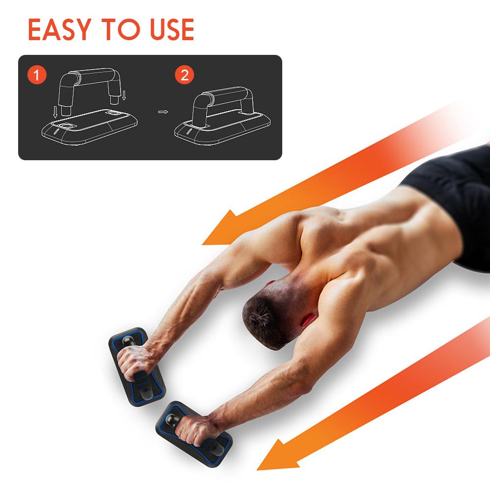 2 Trong 1 Đẩy Lên Ban Push-Up Đứng Bánh Xe Tập Thể Dục Huấn Luyện Tập Thể Dục Thiết Bị bộ Thể Thao Tập Gym Tập Thể Dục 2021 Mới