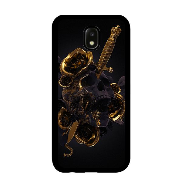 Ốp lưng cho Samsung Galaxy J2 Pro nền hoa vàng 1 - Hàng chính hãng