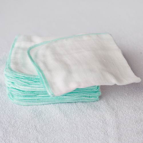 (23x25cm) Gói 10 Khăn Sữa HotGa 5 Lớp Thấm Hút Tốt Cho Bé