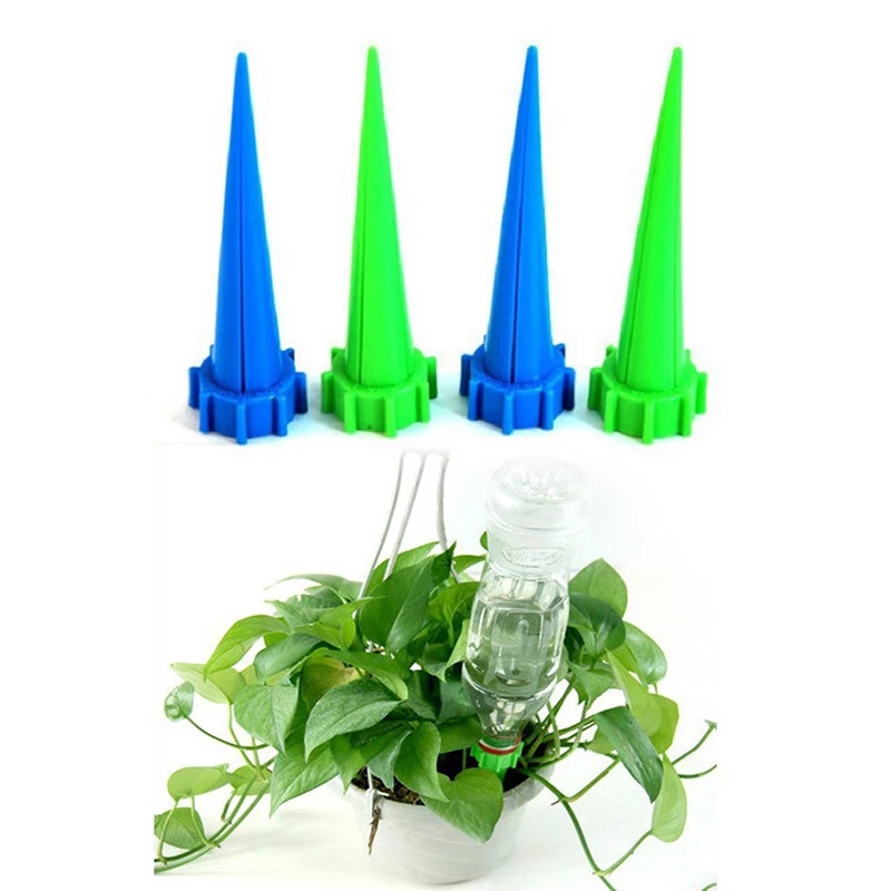 Bộ 10 đầu tưới nắp chai nhỏ giọt tự động thông minh có điều chỉnh