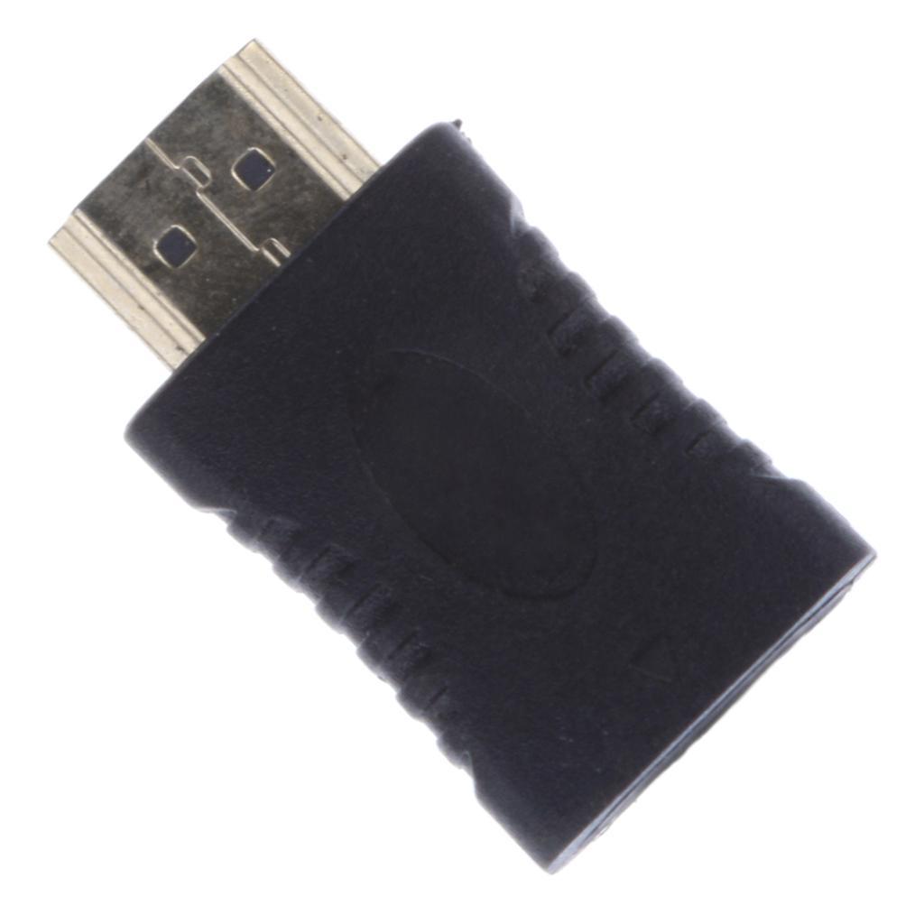 Gold Plated HDMI Male to HDMI Female Adapter Converter For HD TV PC and Other