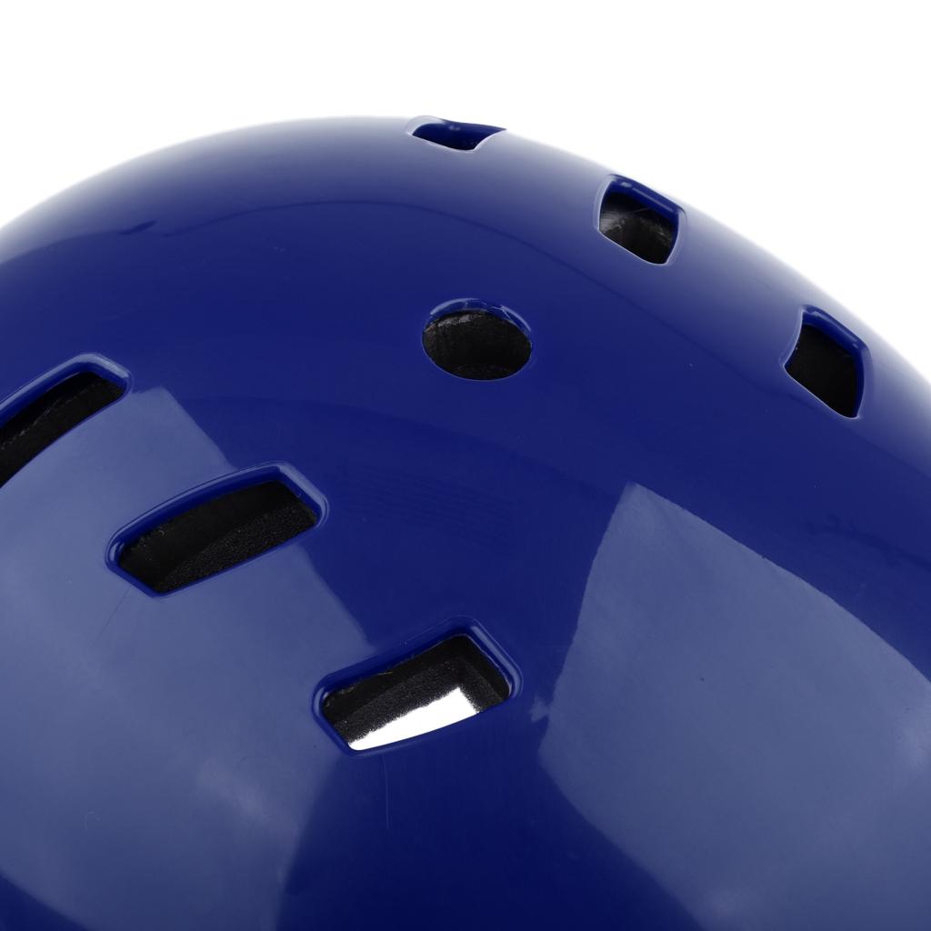 Professional Baseball Softball Cather Helmet Double Lap Batting Helmet blue