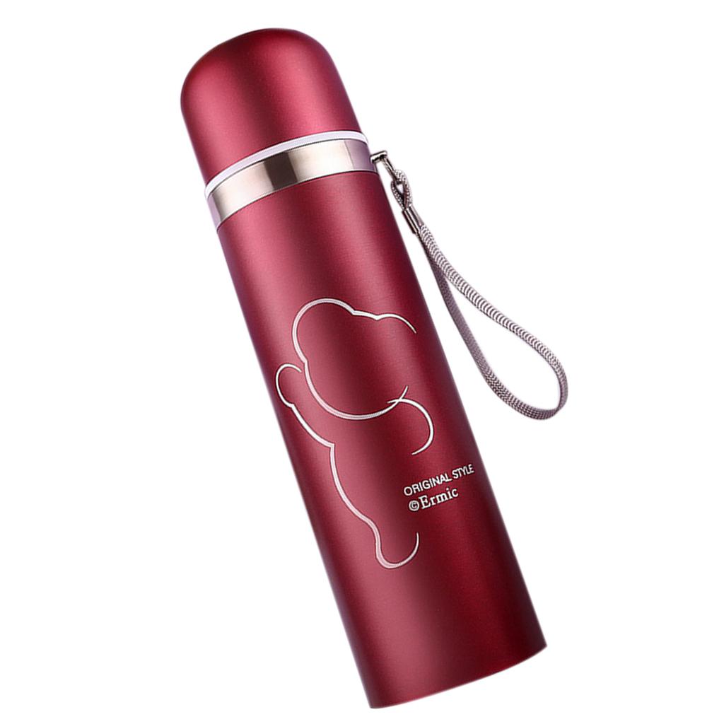 Stainless Steel Insulated Vacuum Cup Travel Mug Water Bottle Matte Blue