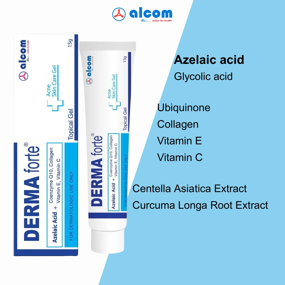 Derma Forte 15g - Gamma, Ngừa Mụn Trứng Cá