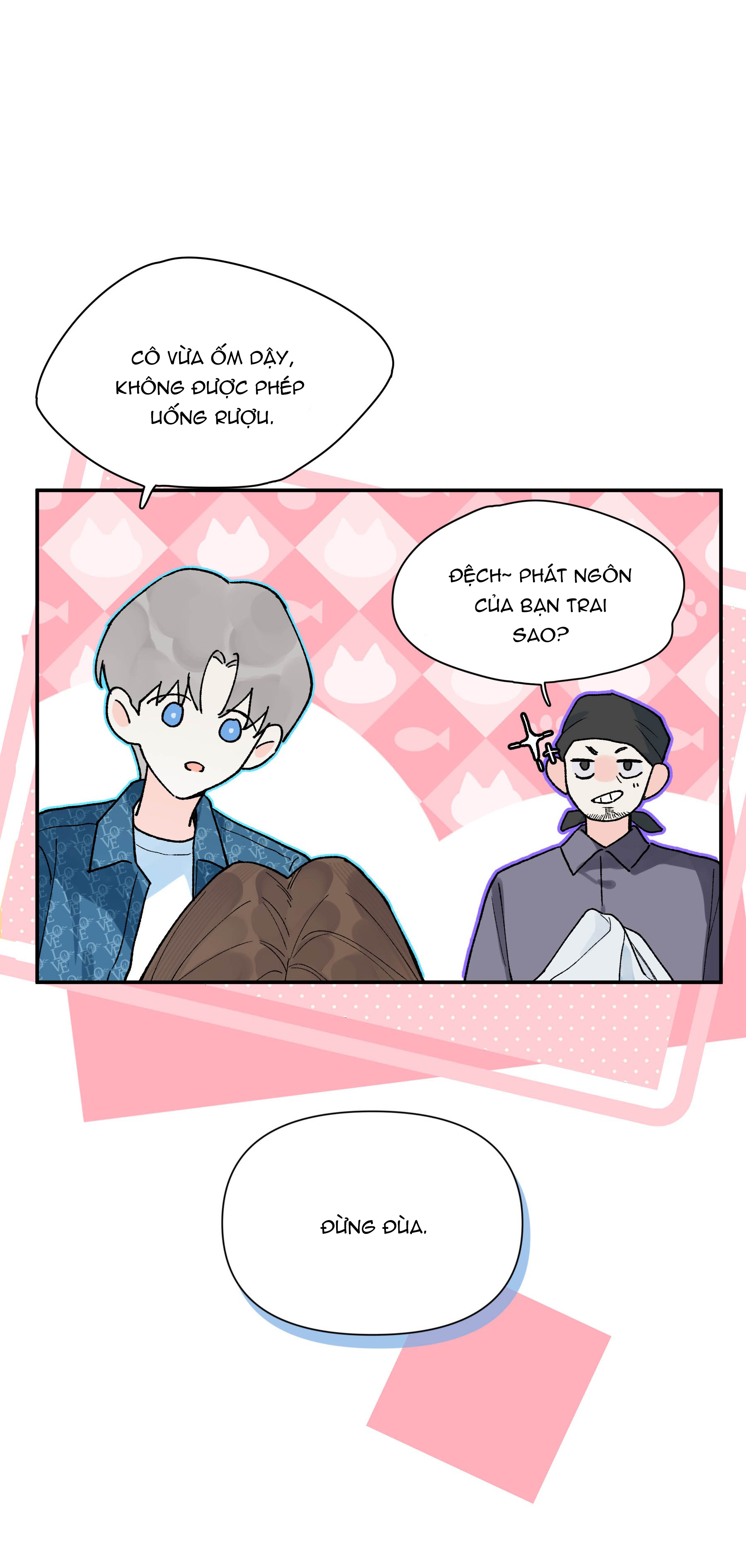 hôm nay anh đã chịu lộ tẩy chưa? chapter 8.1 16