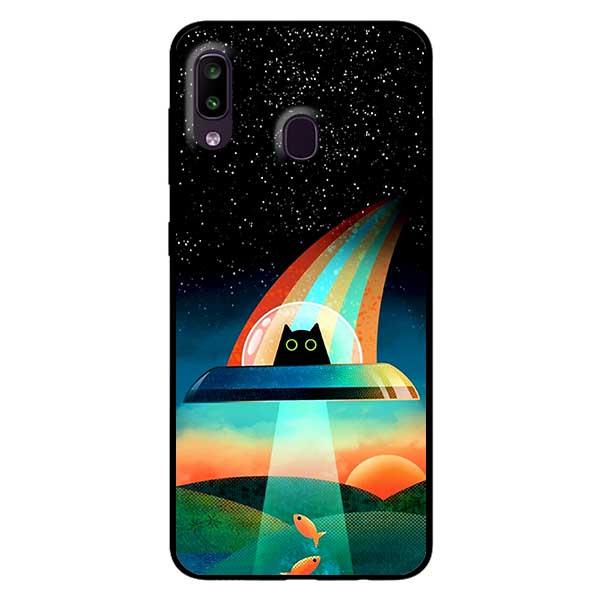 Ốp lưng dành cho Samsung Galaxy A20 / A30 / M20 - Mèo Hành Tinh