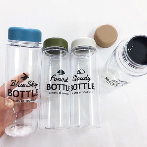 Bình uống nước có nắp đậy 500ml NHẬT BẢN